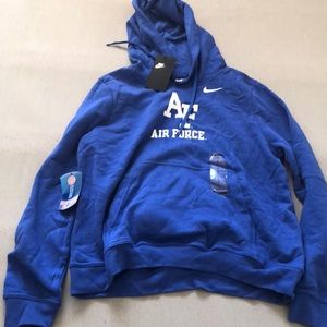 Nike women’s hoodie Air Force team size medium blue m